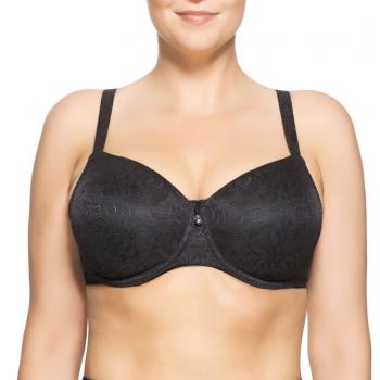 Ulla Lingerie Féminine wire bra Alice cup H-I, color black