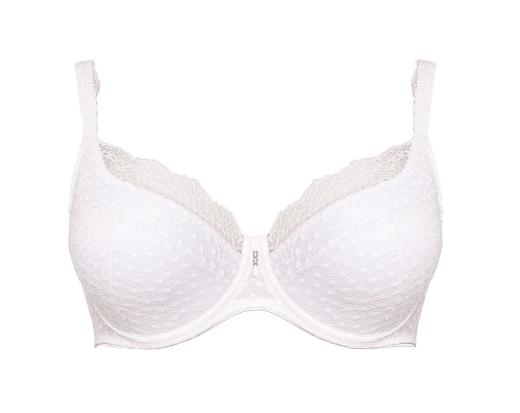 Ulla Lingerie Féminine Josy bra with foam cup D-L, color white