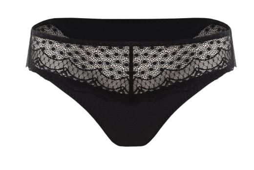 Ulla Lingerie Féminine Slip Josy 36-46, Farbe schwarz