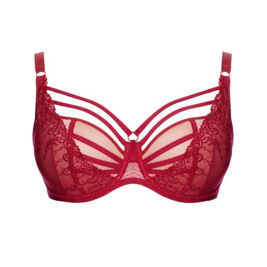 Ulla Lingerie Féminine wired bra Exclusive Line D-I cup, color sunset
