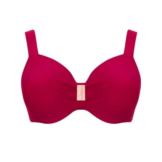 Ulla Lingerie Féminine bikini St. Tropez cup D-K, color blackberry