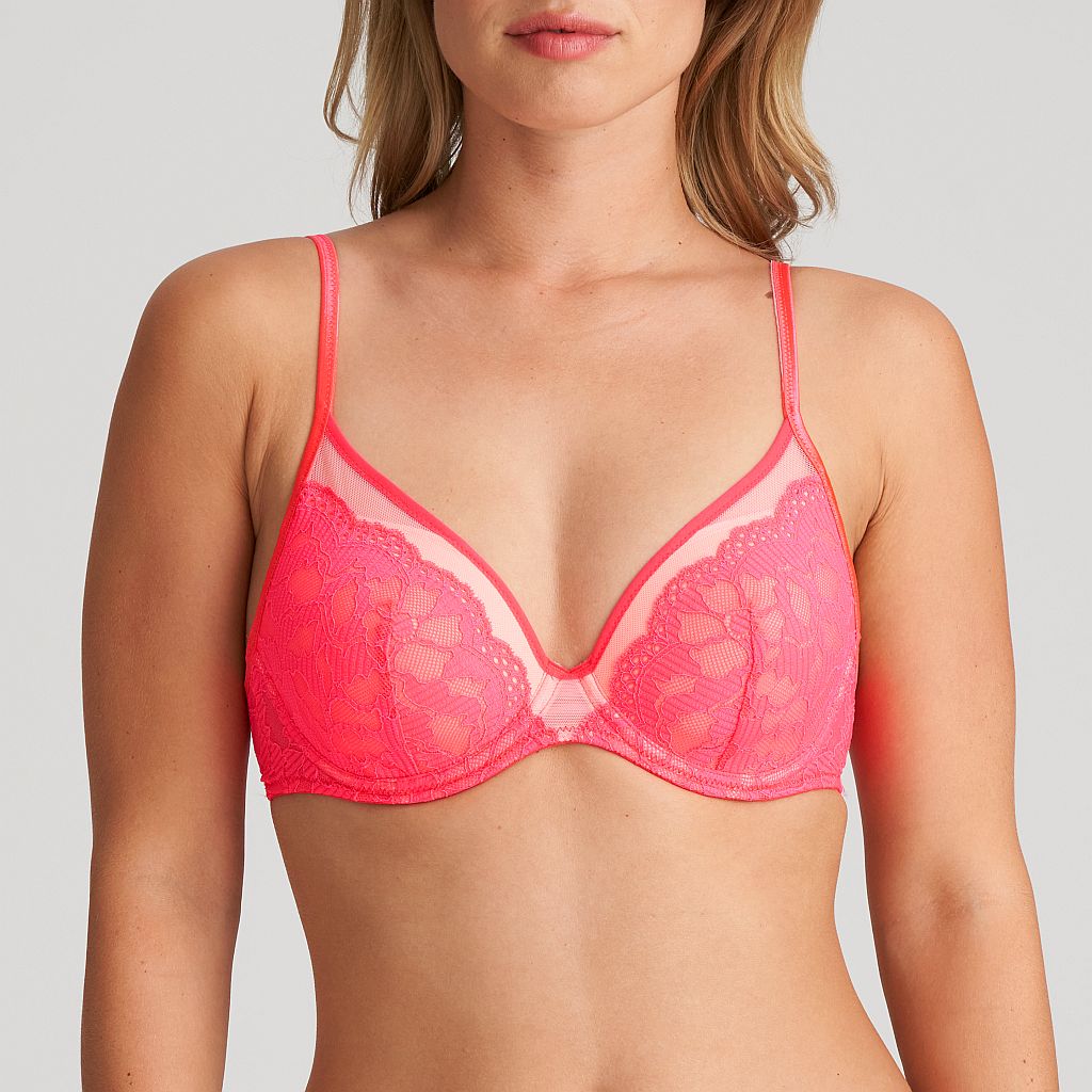 Marie Jo Suto padded wire bra heart shape A-E cup, color fruit punch -  order in online shop