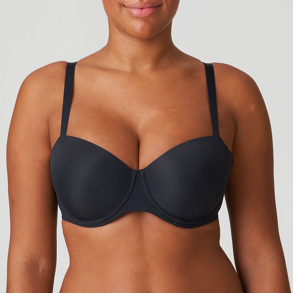 PrimaDonna Figuras padded bra balcony B-H cup, color charcoal