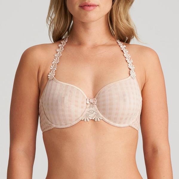 Marie Jo Avero non padded full cup seamless bra B-E cup, color caffe latte