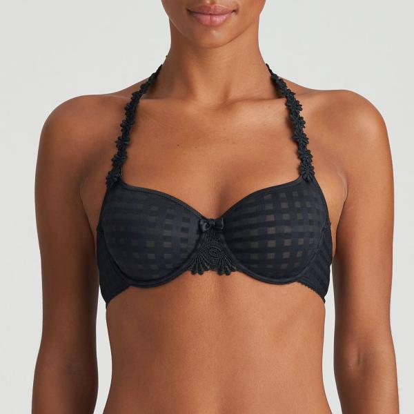 Marie Jo Avero seamless non padded bra B-E cup, color black