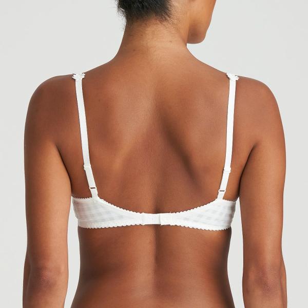 Marie Jo Avero padded bra deep plunge B-F cup, color natural