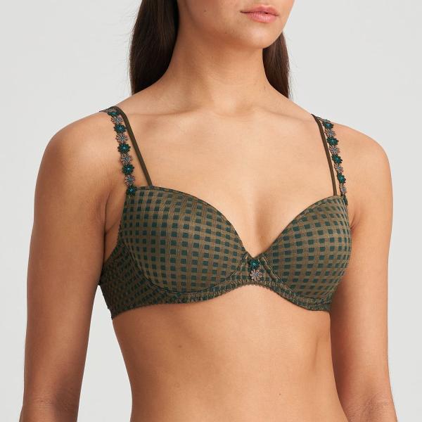 Marie Jo Avero padded bra - round shape B-F cup, color tiny jade