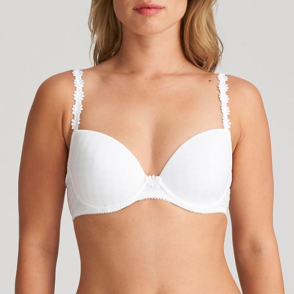 Marie Jo Avero padded bra - round shape B-F cup, color white