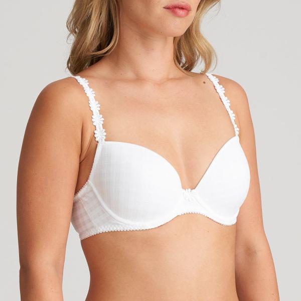 Marie Jo Avero padded bra - round shape B-F cup, color white