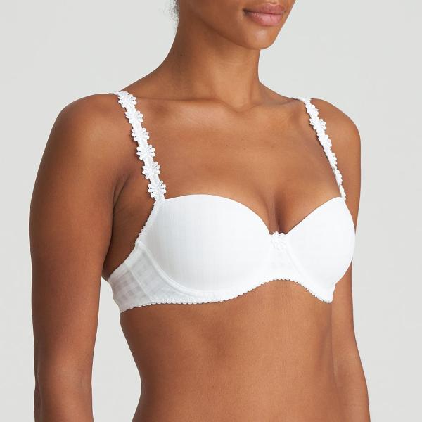 Marie Jo Avero padded bra - balcony A-F cup, color white