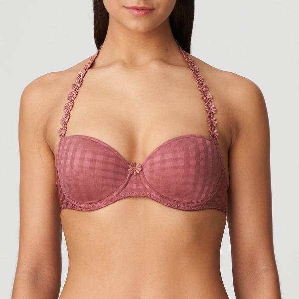 Marie Jo Avero padded bra - balcony B-F cup, color wild ginger