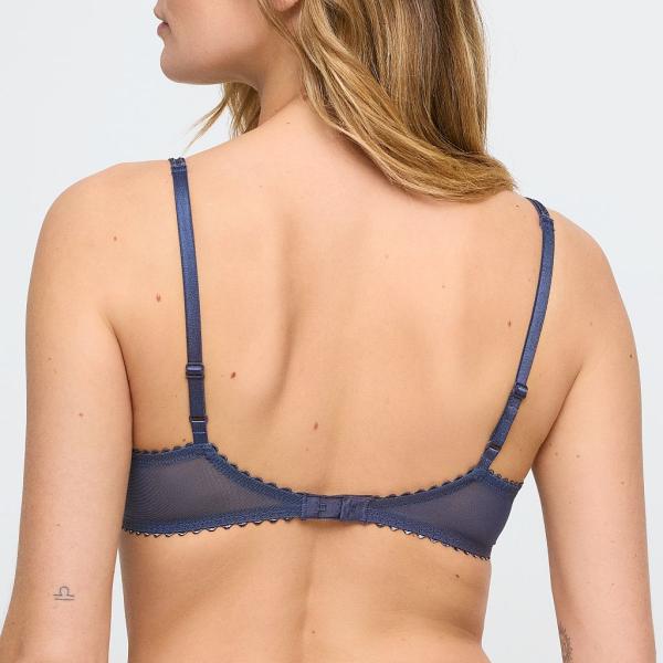 Marie Jo Jane push up removable pads A-E cup, color blue shadow