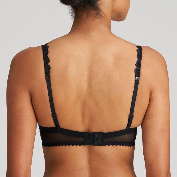 Marie Jo Jane wire bra strapless, color black