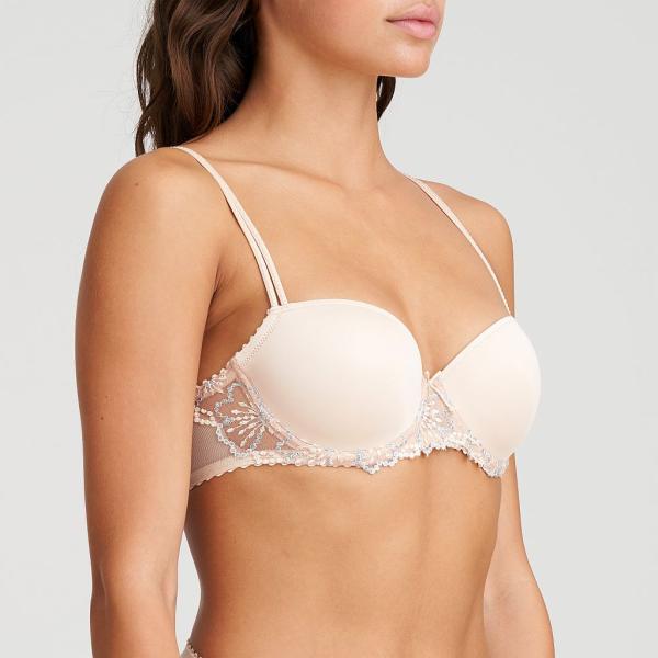 Marie Jo Jane unterlegter Bügel BH Außenträger Cup B-F, Farbe pale peach