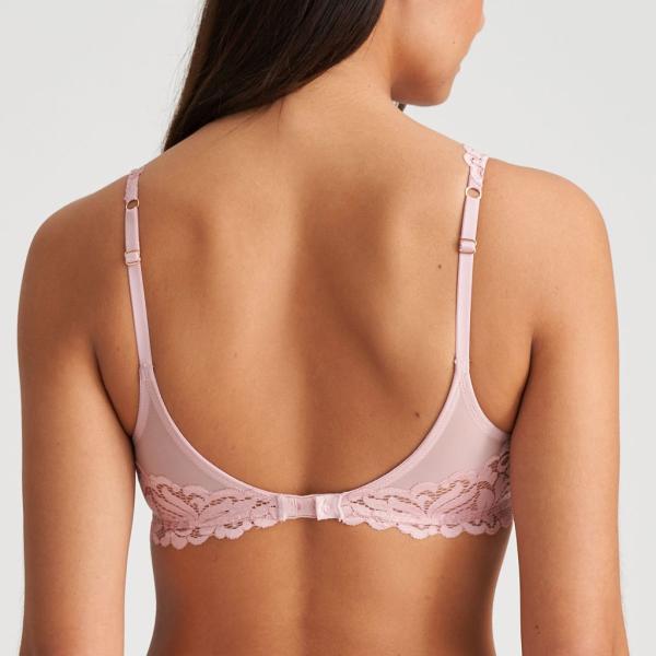Marie Jo Elis padded bra - balcony B-F cup, color vintage pink