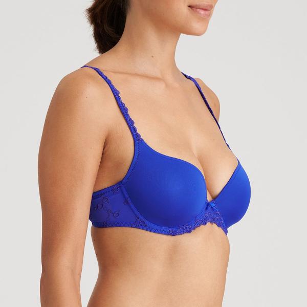 Marie Jo Nellie Bügel BH unterlegt Herzform Cup A-F, Farbe electric blue