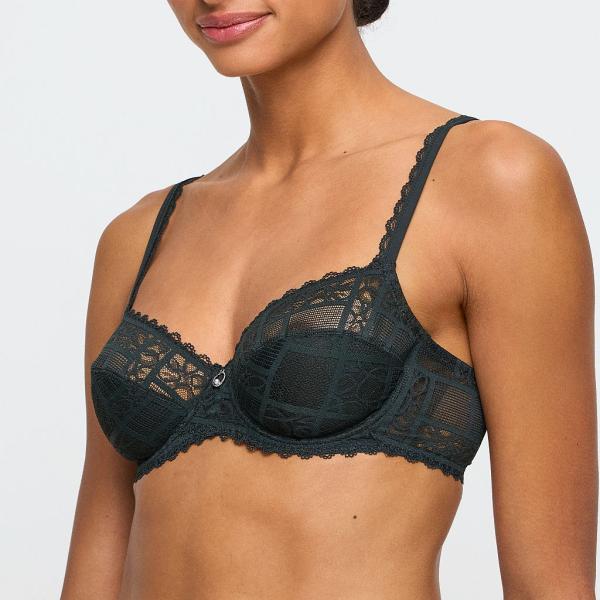 Marie Jo Jadei full cup wire bra B-E cup, color deep forest