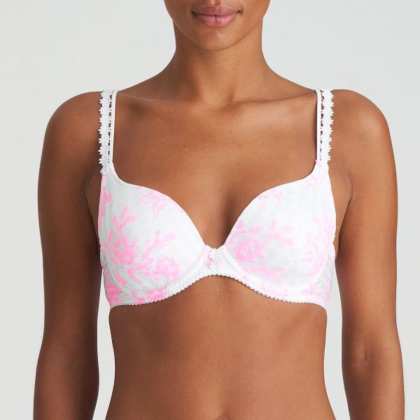 Marie Jo Avero Tiny padded wire bra heart shape A-E cup, color love blossom