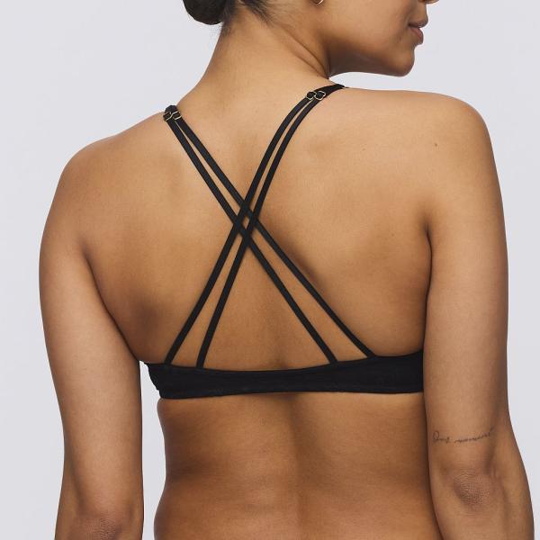 Marie Jo Aven bralette A-D cup, color black