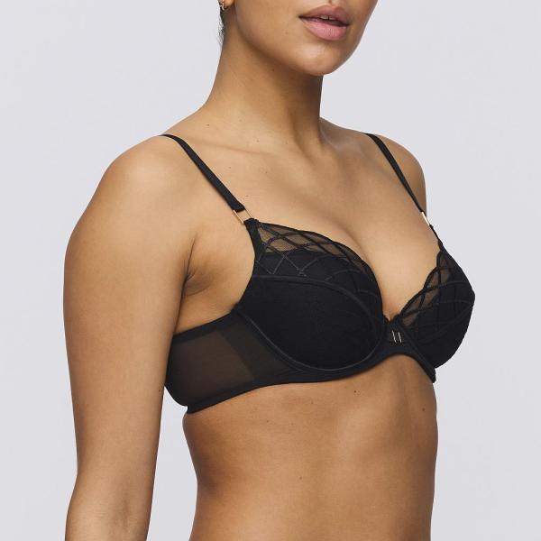 Marie Jo Aven push up removable pads A-E cup, color black