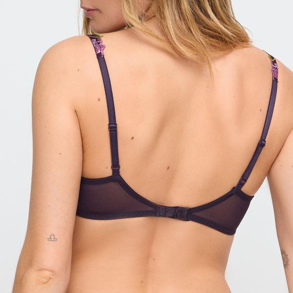 Marie Jo Loish Bügel BH tief dekolletiert Cup B-E, Farbe amethyst