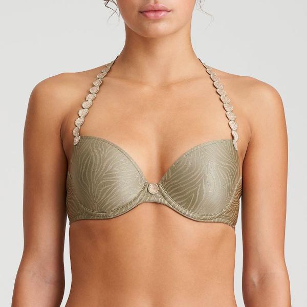 Marie Jo L'Aventure Tom unterlegter Bügel BH runde Form Cup B-E, Farbe golden olive