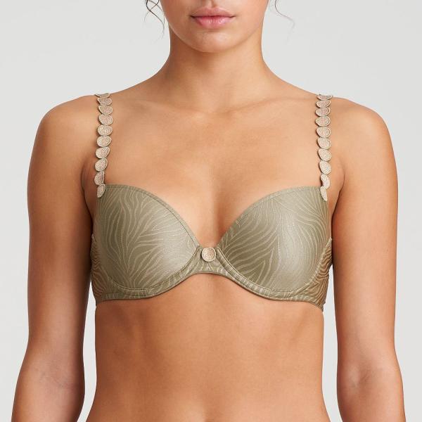 Marie Jo L'Aventure Tom unterlegter Bügel BH runde Form Cup B-E, Farbe golden olive