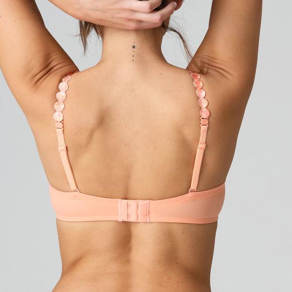 Marie Jo Tom padded plunge bra B-E cup, color papaya smoothie