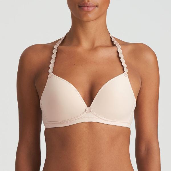 Marie Jo Tom padded wireless bra A-C cup, color caffe latte