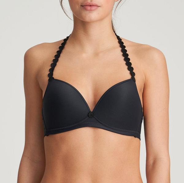 Marie Jo Tom padded wireless bra A-C cup, color graphite