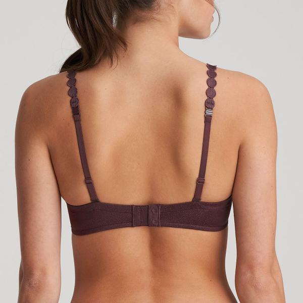 Marie Jo L'Aventure Tom unterlegter Bügel BH  Herzform Cup A-E, Farbe aubergine