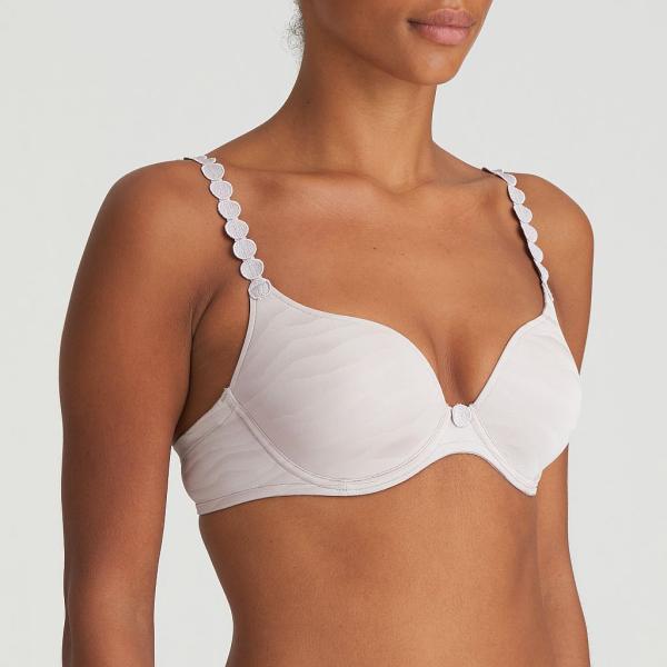 Marie Jo Tom padded wire bra heart shape A-F cup, color sweet haze