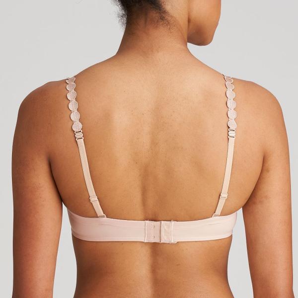 Marie Jo Tom padded bra - balcony A-E cup, color caffe latte