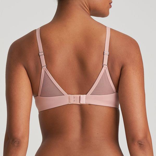 Marie Jo Louie padded wire bra heart shape A-E cup, color powder rose