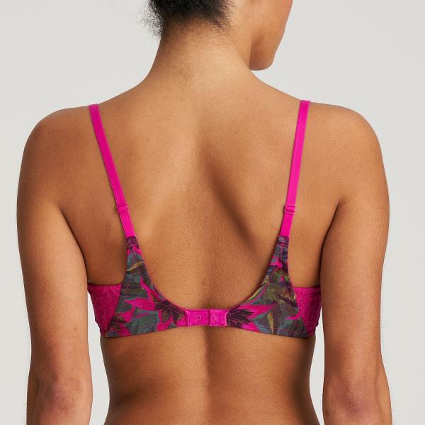 Marie Jo Cuzco padded wire bra heart shape A-E cup, color tropical fusion