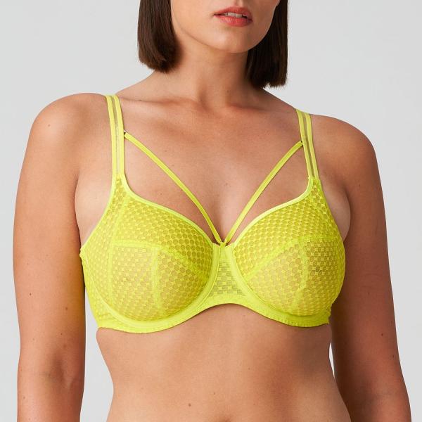 PrimaDonna Twist Glass Beach full cup wire bra C-H cup, color suncoast