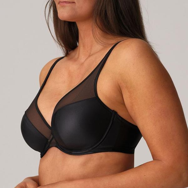 PrimaDonna Twist Zipolite halb unterlegter Bügel BH tief dekolletiert Cup C-G, Farbe schwarz