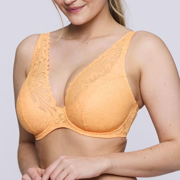 PrimaDonna Twist Rupi half padded plunge bra C-G cup, color sunny day