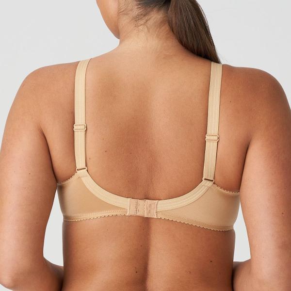 PrimaDonna Satin seamless wire bra B-H cup, color cognac
