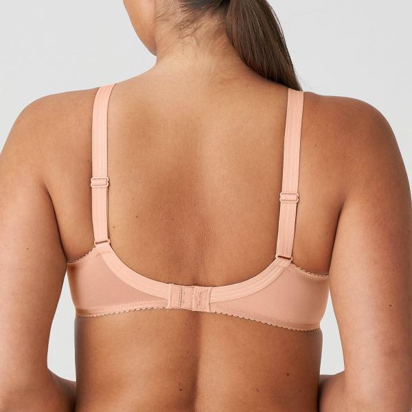 PrimaDonna Satin full cup wire bra D-H cup, color light tan