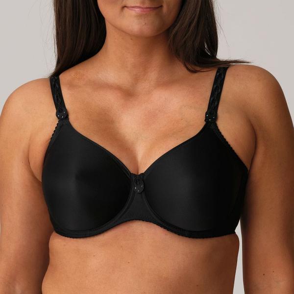 PrimaDonna Satin seamless wire bra C-E cup, color black