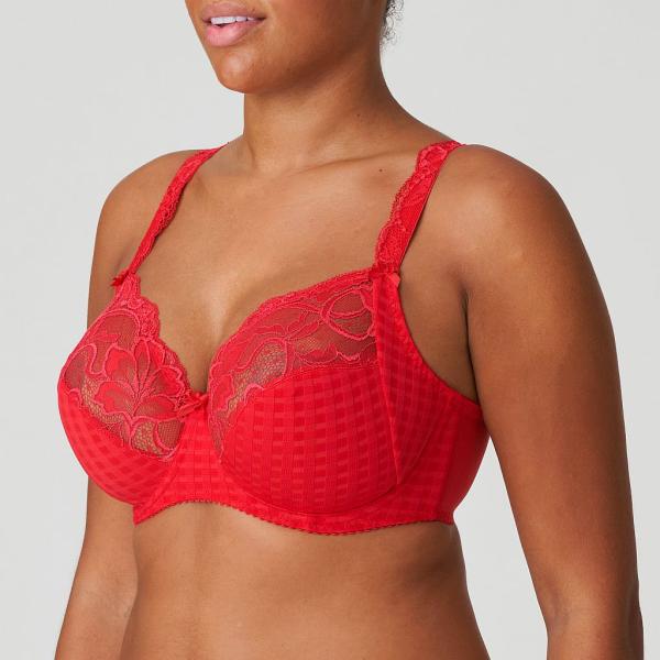 PrimaDonna Madison wire bra, color scarlet
