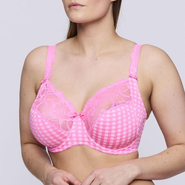 PrimaDonna Madison full cup wire bra F-I cup, color pinkissimo