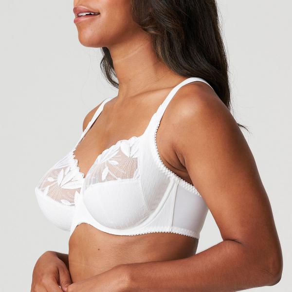 PrimaDonna Orlando full cup wire bra, color white