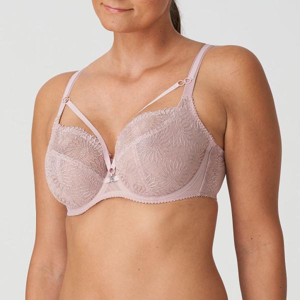 PrimaDonna Sophora balcony bra tulip seam E-G cup, color bois de rose
