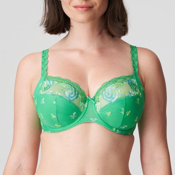 PrimaDonna Palace Garden full cup wire bra, color lush green