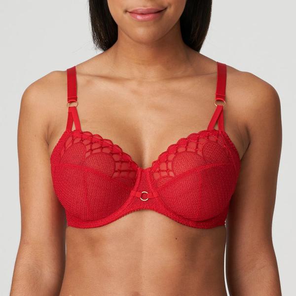 PrimaDonna Vya full cup wire bra C-H cup, color strawberry kiss