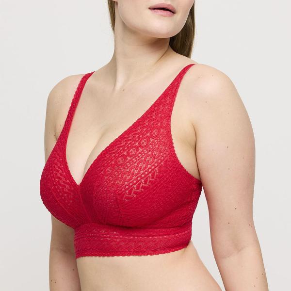 PrimaDonna Montara Bralette Cup C-G, Farbe true red