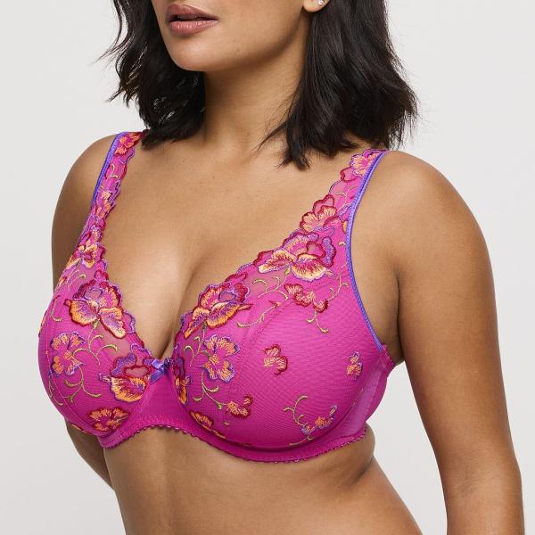 PrimaDonna Devdaha halb unterlegter Bügel BH tief dekolletiert Cup C-G, Farbe very berry