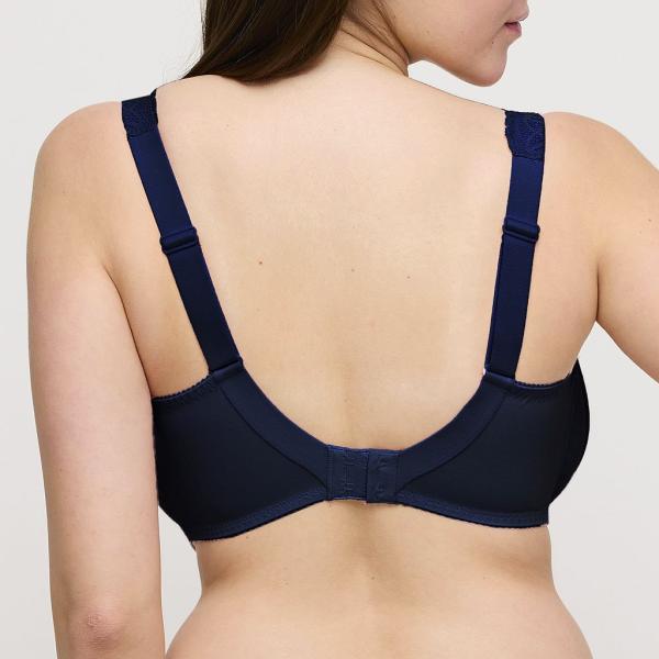 PrimaDonna Salerno full cup wire bra I-M cup, color midnight blue